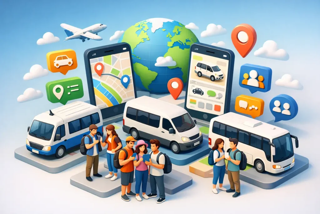 7 Best Group Transport Apps for Shared Trips