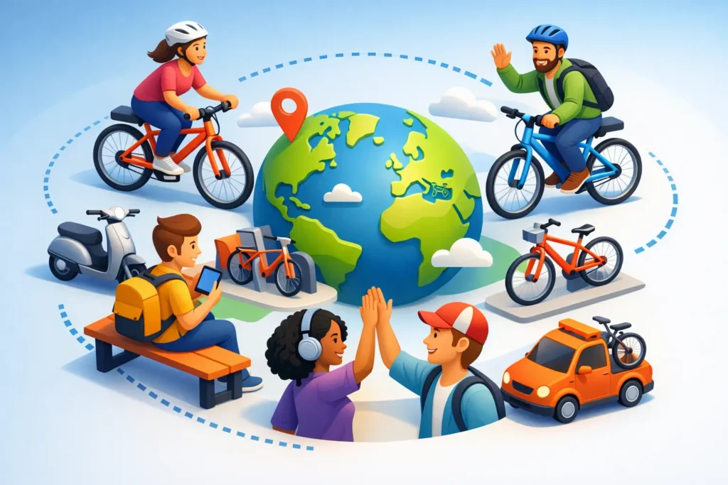 How to Share Bike Commutes Without the Hassle